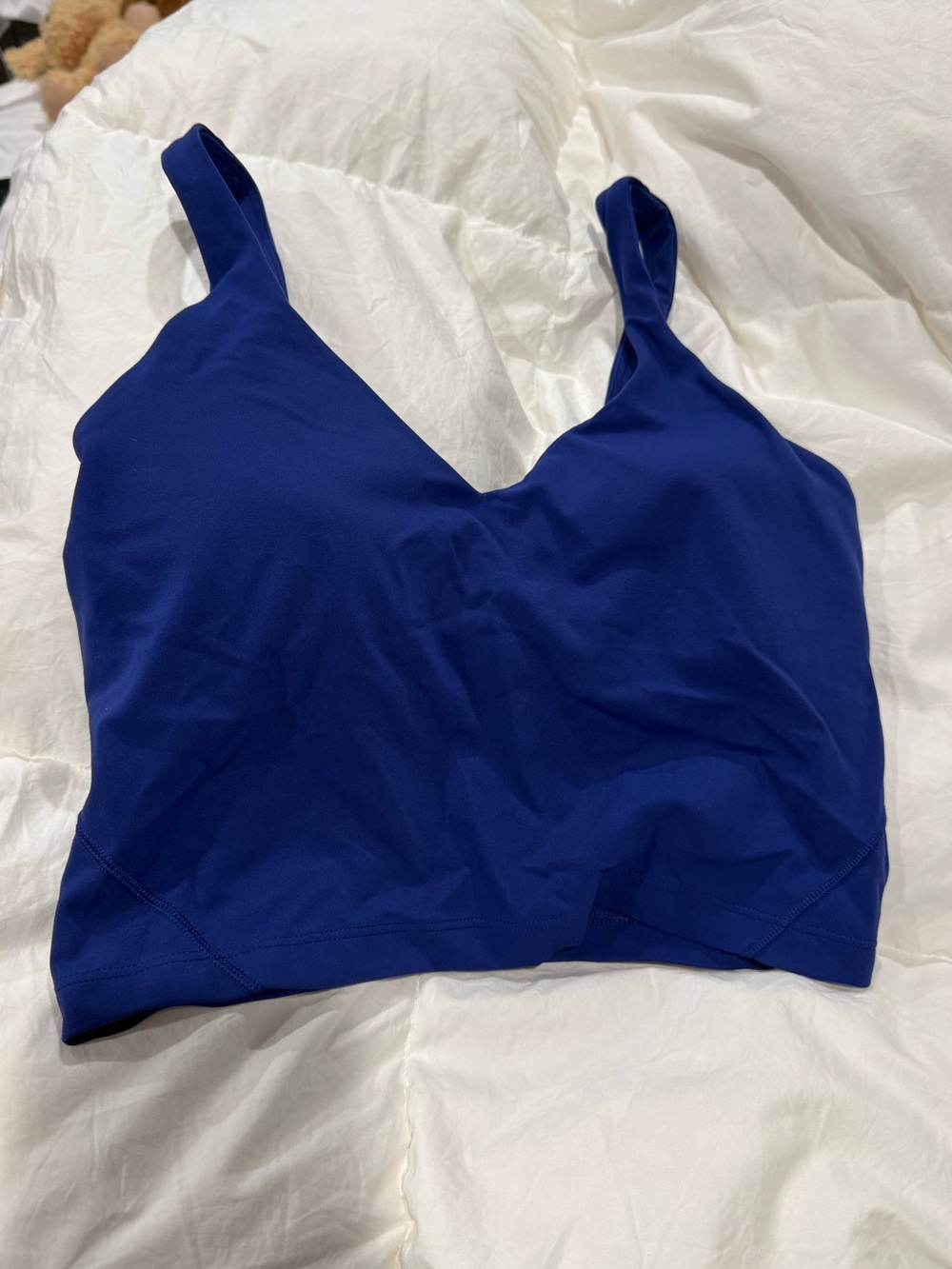 Lululemon size 8 royal blue align tank top